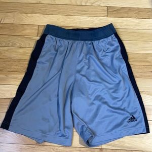 Adidas grey basketball shorts